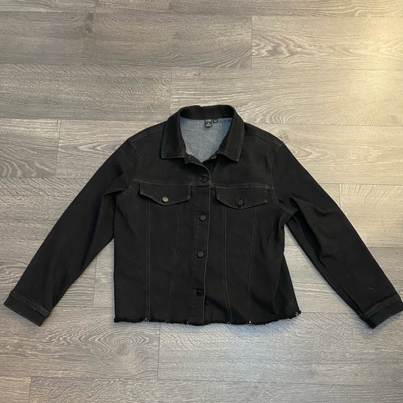 Black Jean jacket by SIMONS - Picture 5 of 8